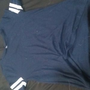 Small Blue Sports Stripe Shirt
